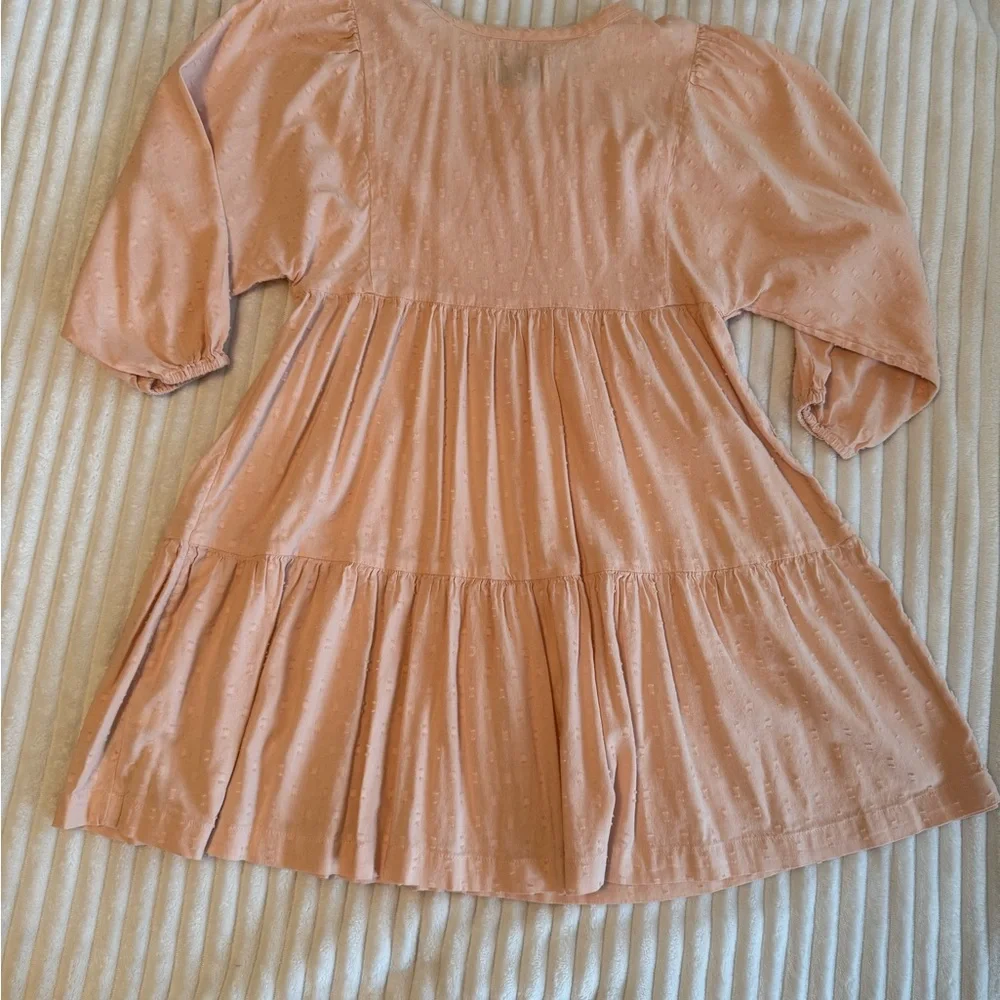 Old Navy Light Pink Kids Dress with Buttons